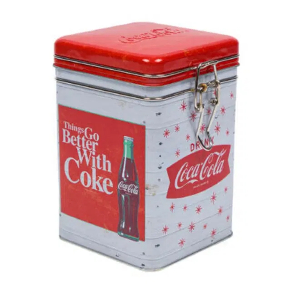 Coke Novelty Tin Storage Container
